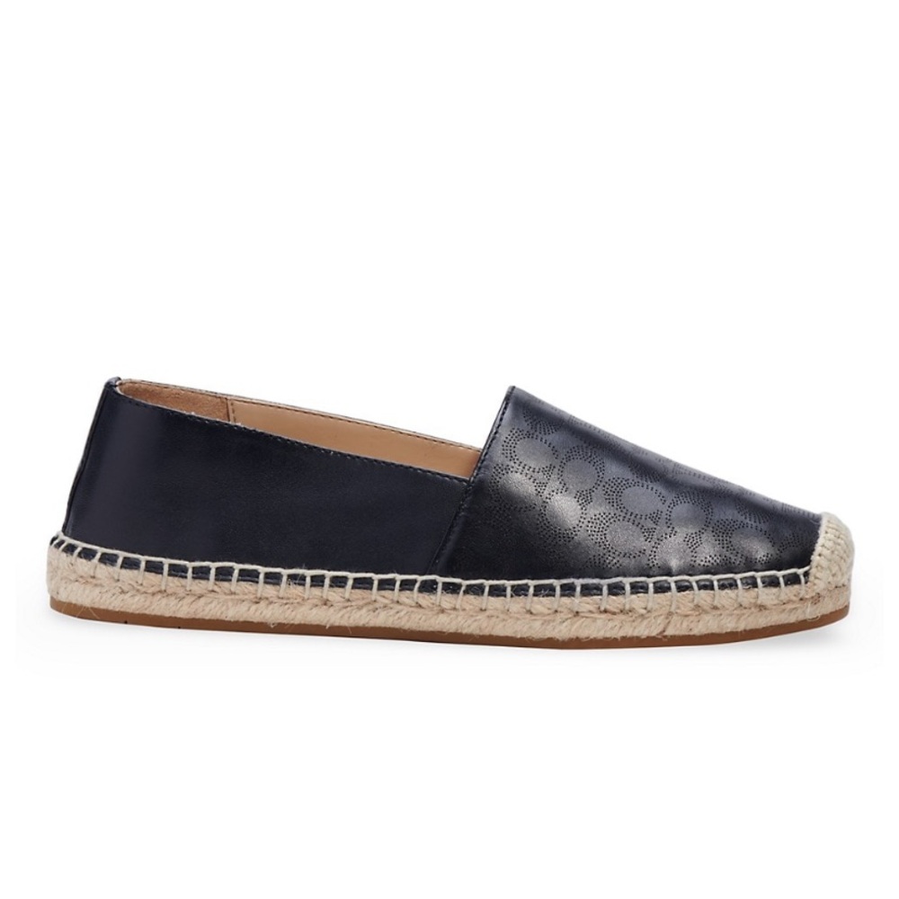 Coach Leather Carley Espadrilles